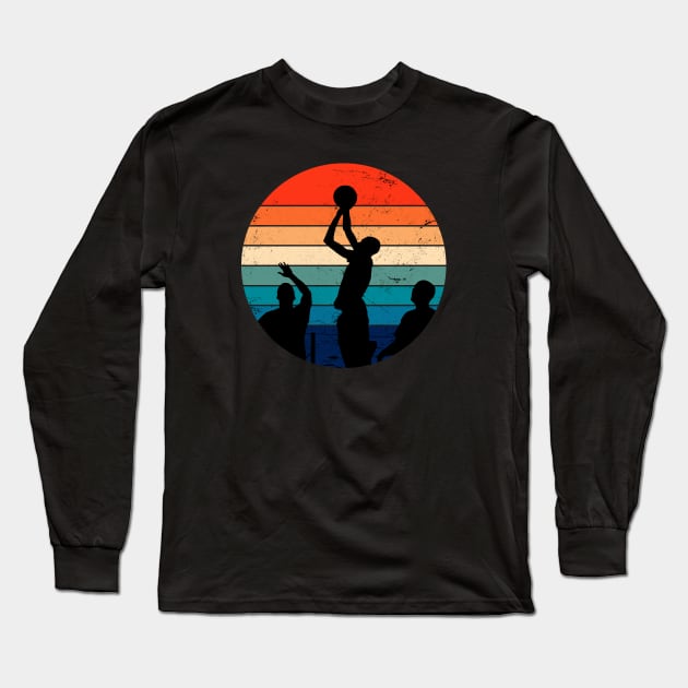 Basketball Team Long Sleeve T-Shirt by ShopBuzz